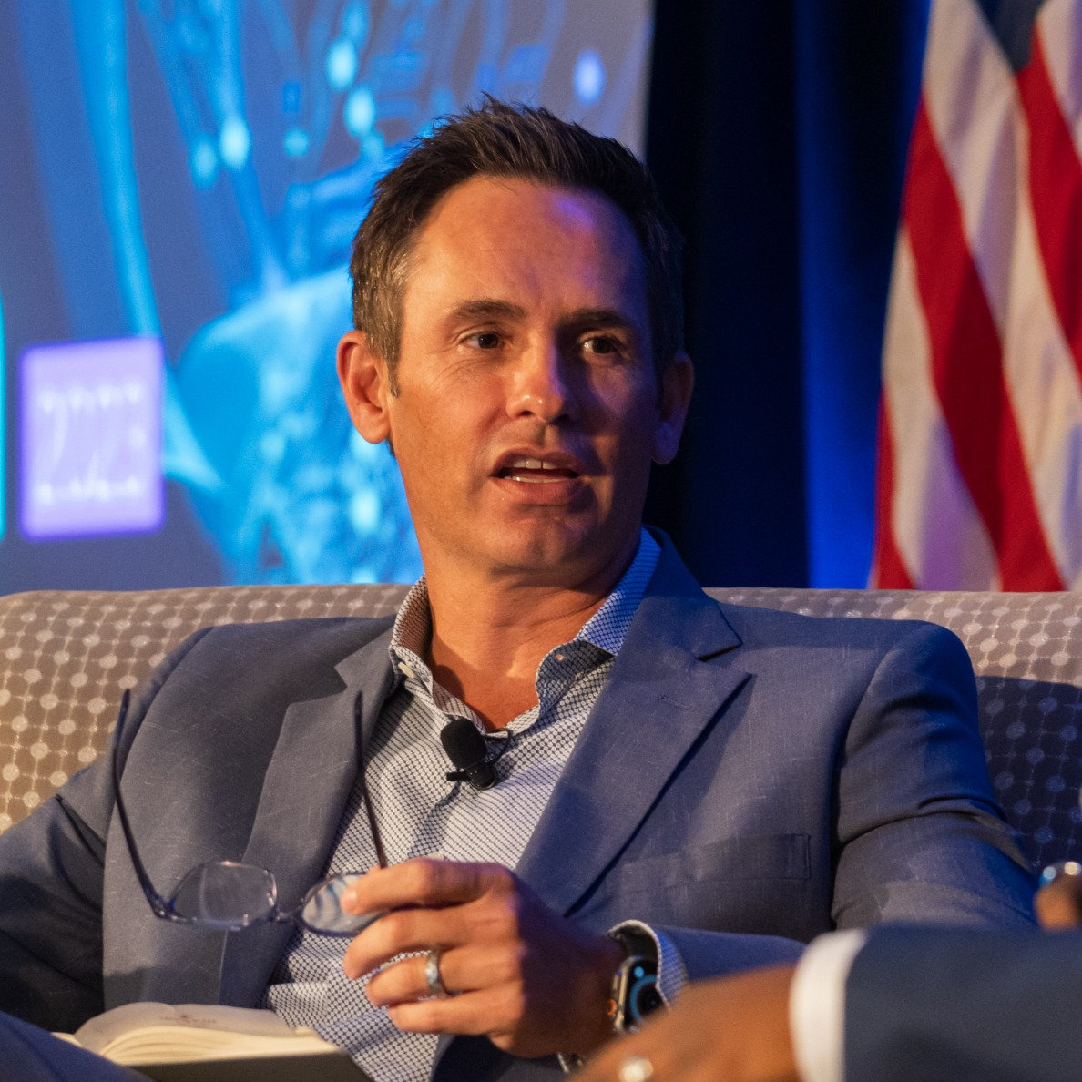 Tom Spengler, GovTech Advisory, speaking at a GovTech conference